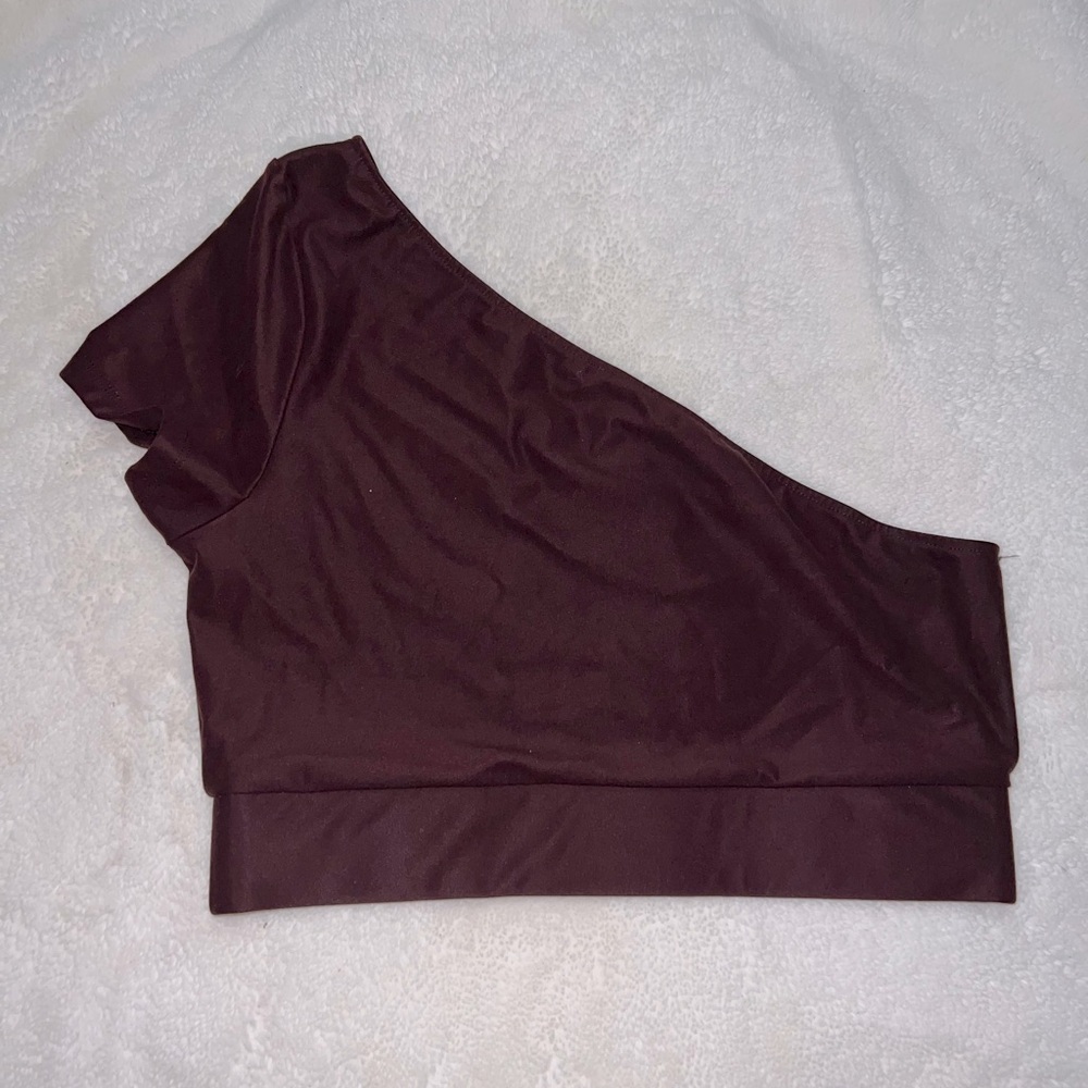 Victoria secret one shoulder crop top